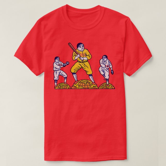 1900 Japanese Baseball T-Shirt (Design Front)