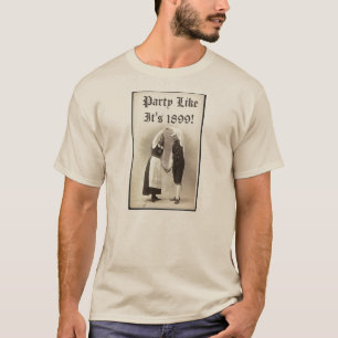 1900 Norwegian Bunad Dancers T-Shirt
