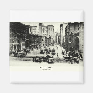 1900 Wall Street Magnet