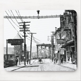 1900's Pittston Pa.ousepad Mouse Mat
