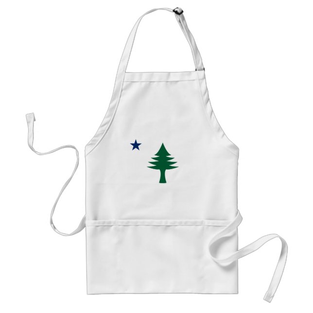 1901 Maine Flag Apron (Front)