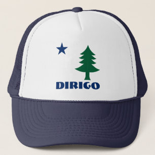 1901 Maine Flag Hat - Dirigo Edition