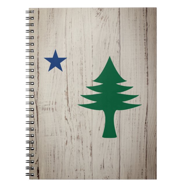 1901 Maine Flag Notebook (Front)