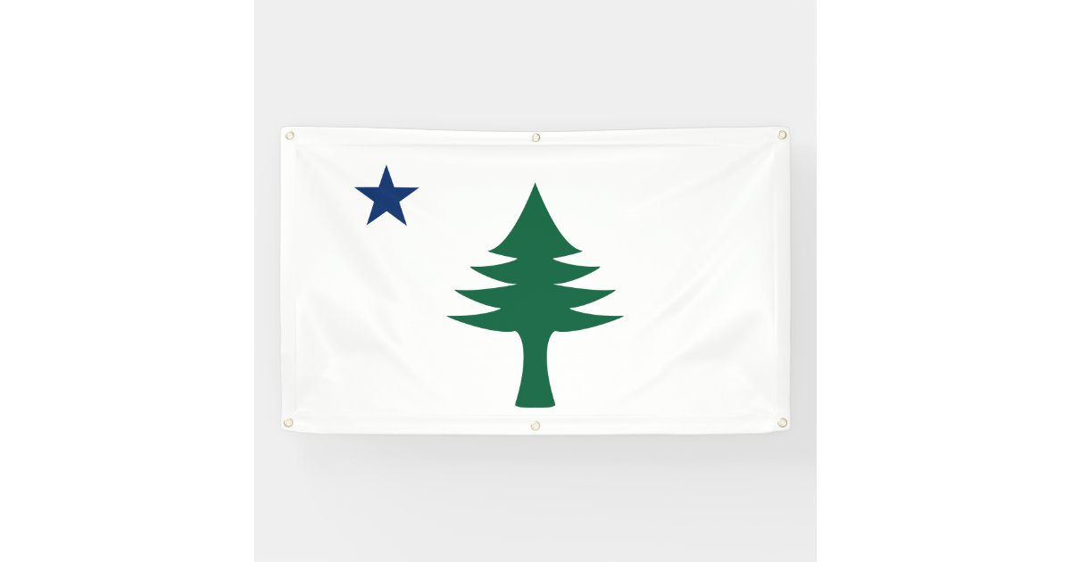 Maine 1901-1909 Large Flag Maine 1901-1908 Flag Outdoor Flag