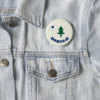 1901 Maine Flag Pin - Dirigo Edition