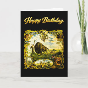 1901 Pan American Expo Buffalo NY Happy Birthday Card