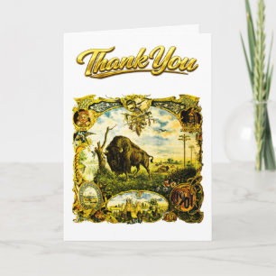 1901 Pan American Expo Buffalo NY Indian Thank You Card