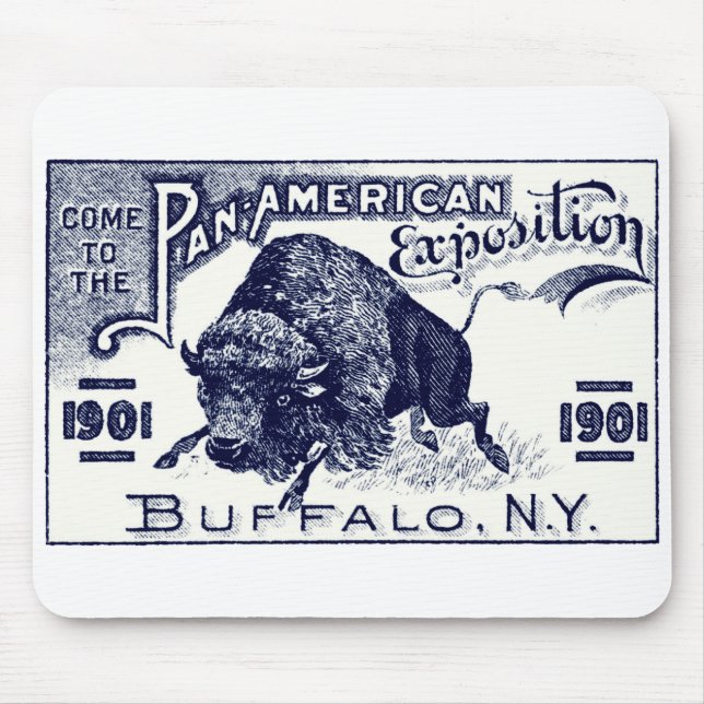 1901 Pan-American Expo Mouse Mat (Front)