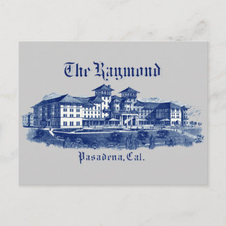1901 Raymond Hotel Pasadena California Postcard