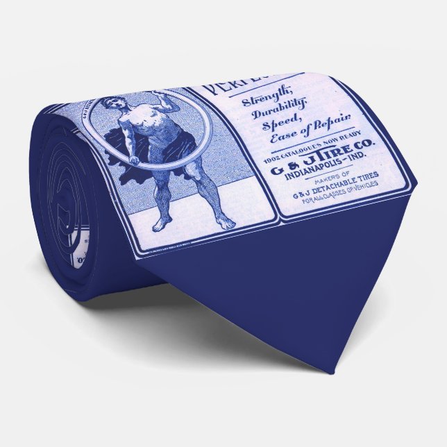 1902 G & J Tires ad print Tie (Rolled)