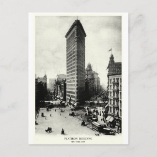1903 Flatiron District, New York City Postcard