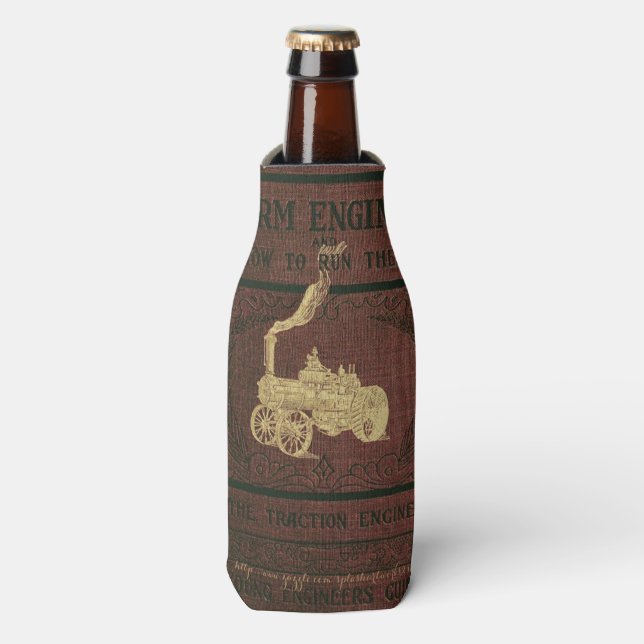 "1903~THE YOUNG ENGINEER’S GUIDE" BOTTLE COOLER (Bottle Front)