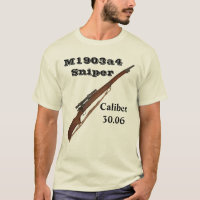1903a4 ww2 sniper rifle T Shirt