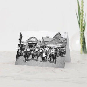 1904 Coney Island NY Greeting Card