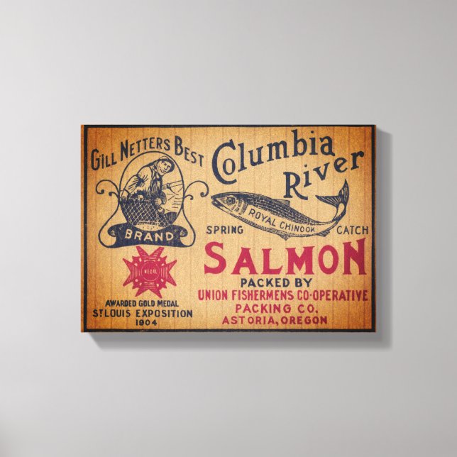 "1904 Gil Netter's Best" Canvas Print (Front)