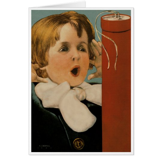 1905!!! "GREAT EXPECTATIONS" 4TH OF JULY GREETING CARD