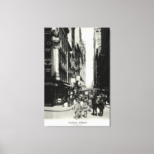 1905 Nassau Street, New York City Canvas Print (Front)