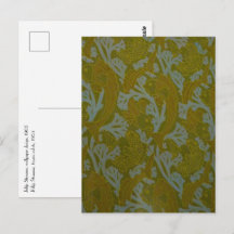 1905 Vintage European Swimming Fish wallpaper