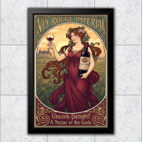 1905 Vintage Vin Rouge Impérial Wine Advertising