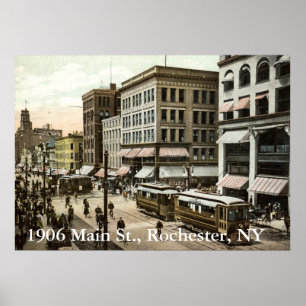 1906 Main St., Rochester, NY Poster