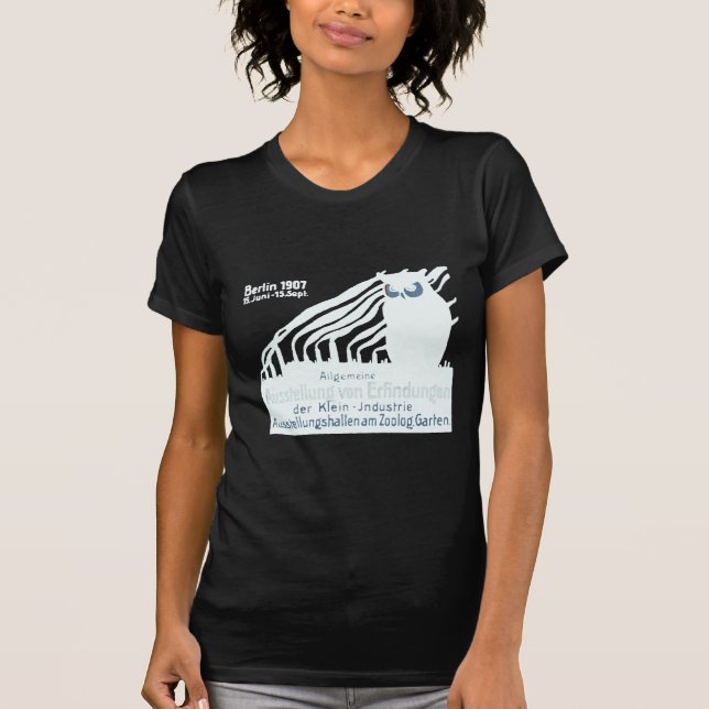 1907 Berlin Exhibition Poster T-Shirt (Front)