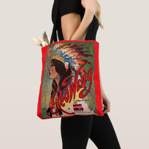 1907 Redwing sheet music cover print Tote Bag