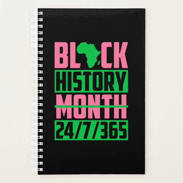 1908 AKA Black History Month Planner (Front)