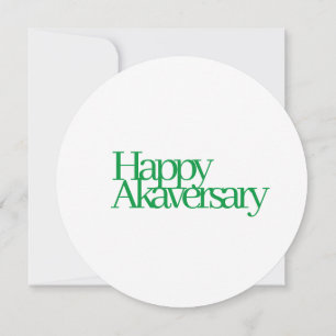 1908 anniversary (membership) note card