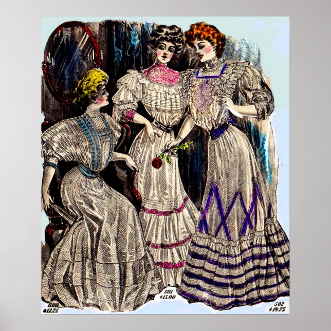 1908 Gimbels dresses no. 2 Poster (Front)