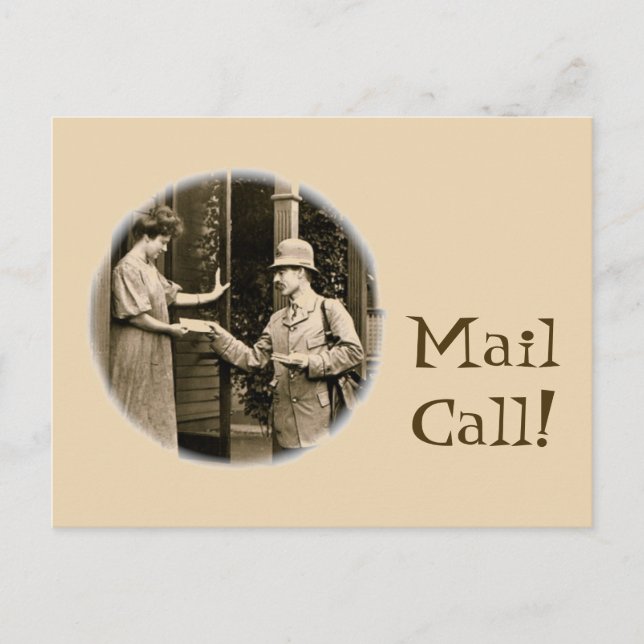 1908 Mail Postcard (Front)