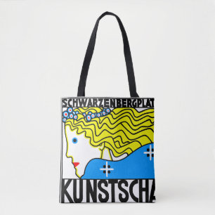 1908 Vienna Art Nouveau Art Show Fair Maiden Tote Bag