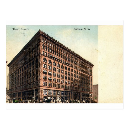 1909 Vintage Ellicott Square, Buffalo, NY Postcard