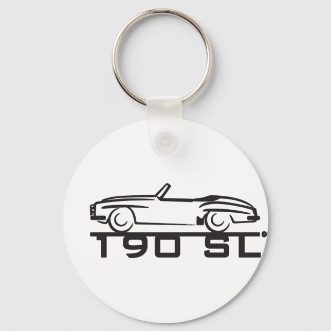 190SL_BLK KEY RING (Front)