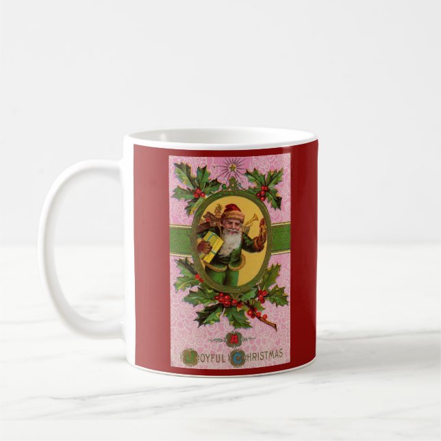 1910 A Joyful Christmas Coffee Mug (Left)
