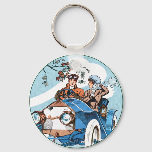 1910 Cole 30 Flyer Key Ring (Front)