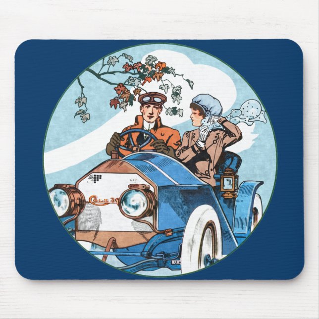 1910 Cole 30 Flyer Mouse Mat (Front)