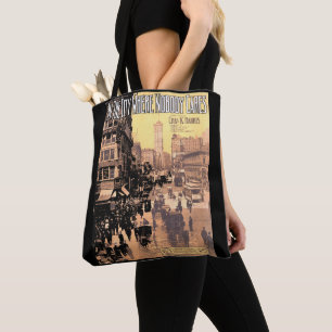 1910 In the City Where Nobody Cares sheet music Tote Bag