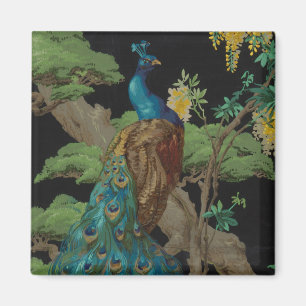 1910 Vintage Wallpaper The Cedar Tree Magnet