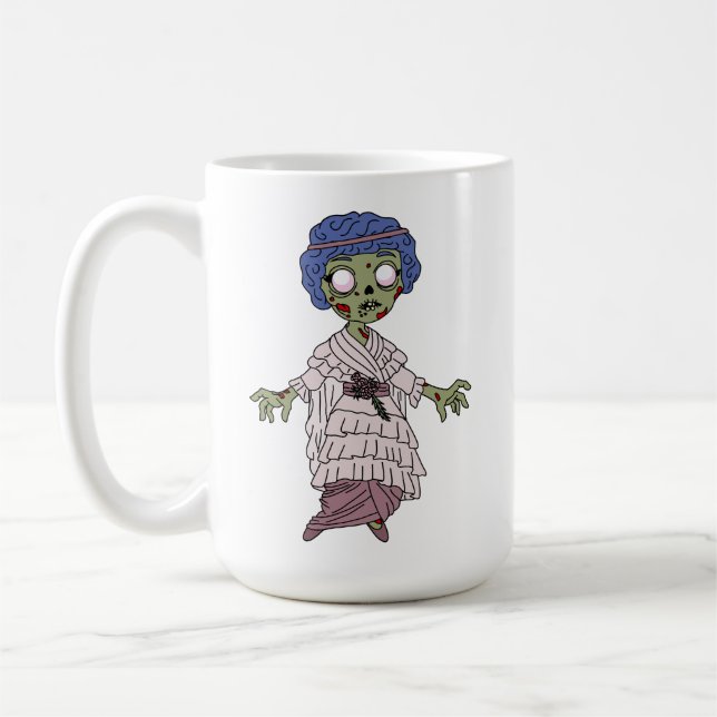 1910 Zombie Coffee Mug (Left)