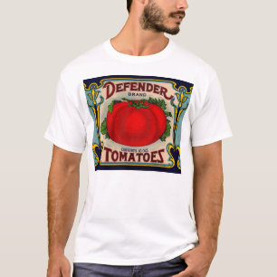 1910s Defender brand tomatoes label T-Shirt