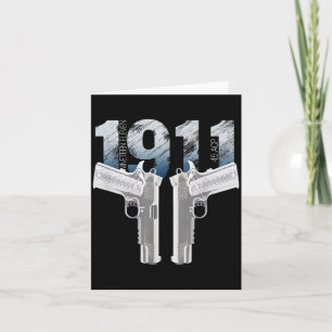 1911 Handgun Pro Gun 2nd Amendment Gift Card