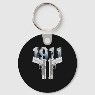 1911 Handgun Pro Gun 2nd Amendment Gift Key Ring