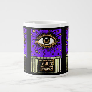 1911 International Hygiene Conference Dresden Large Coffee Mug