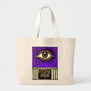 1911 International Hygiene Conference Dresden Large Tote Bag