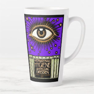 1911 International Hygiene Conference Dresden Latte Mug