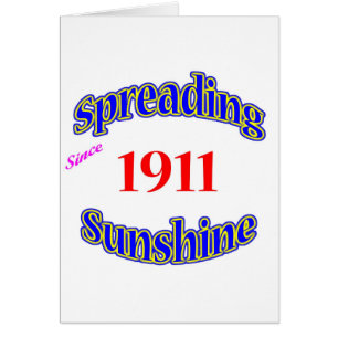 1911 Spreading Sunshine