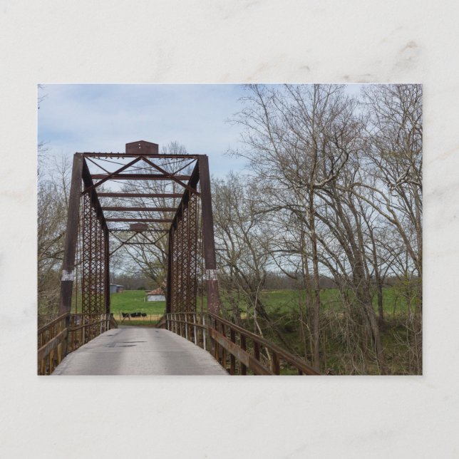 1912 Green Bridge Postcard (Front)