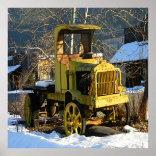 1912 Historical hauling truck..... Poster