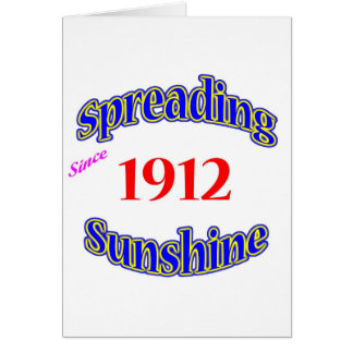 1912 Spreading Sunshine