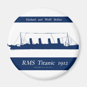 1912 titanic 4 magnet